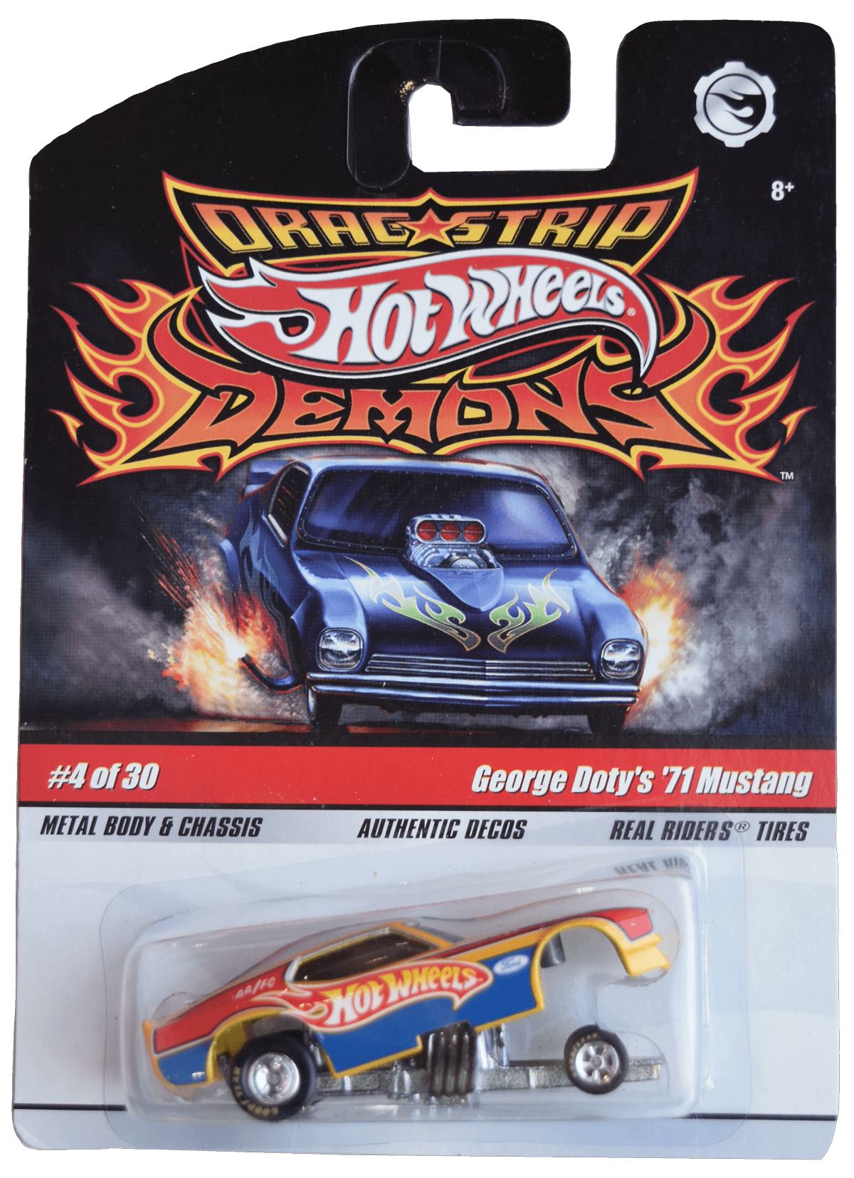 ホットウィール　GEOGE DOTY'S '71 MUSTANG Hot Wheels George-Doty's '71 Mustang - Walmart.com