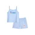 thumbnail image 1 of Hot Wheels Girls Tank Sleep Top and Shorts Pajama Set, 2-Piece, Sizes 4-12, 1 of 3