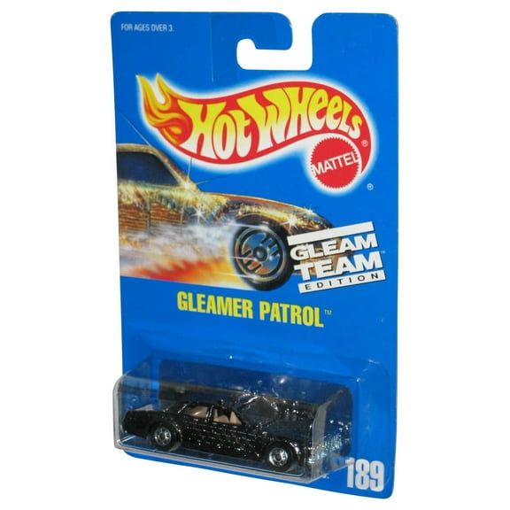 Hot Wheels Gleam Team (1991) Gleamer Patrol Silver Toy Car #189