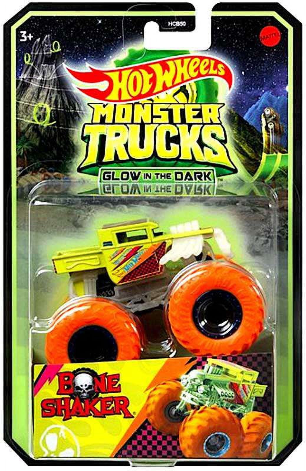  Hot Wheels Monster Trucks Arena Smashers Glow-in-The