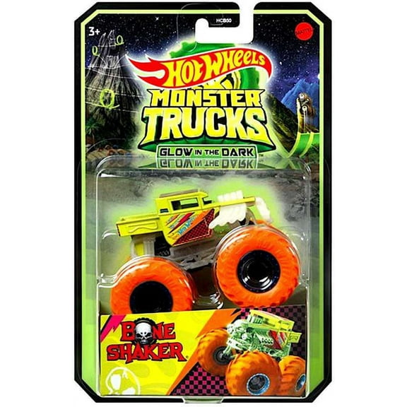 Hot Wheels Glow in the Dark Boke Shaker Diecast Car