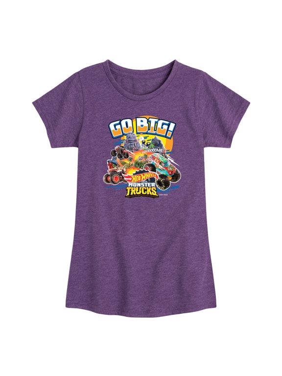 - Go Big! Toddler Girls' Toddler Short Sleeve Graphic T-Shirt