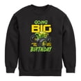 thumbnail image 1 of Hot Wheels - Going Big For My Birthday - Toddler And Youth Crewneck Fleece Sweatshirt, 1 of 4