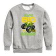 thumbnail image 1 of Hot Wheels - Going Big For My Birthday - Toddler And Youth Crewneck Fleece Sweatshirt, 1 of 4