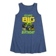 thumbnail image 1 of Hot Wheels - Going Big For My Birthday - Toddler And Youth Girls A-line Dress, 1 of 4