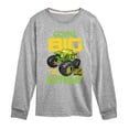 thumbnail image 1 of Hot Wheels - Going Big For My Birthday - Toddler And Youth Long Sleeve Graphic T-Shirt, 1 of 4