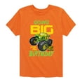 thumbnail image 1 of Hot Wheels - Going Big For My Birthday - Toddler And Youth Short Sleeve Graphic T-Shirt, 1 of 4