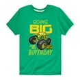 thumbnail image 1 of Hot Wheels - Going Big For My Birthday - Toddler And Youth Short Sleeve Graphic T-Shirt, 1 of 4