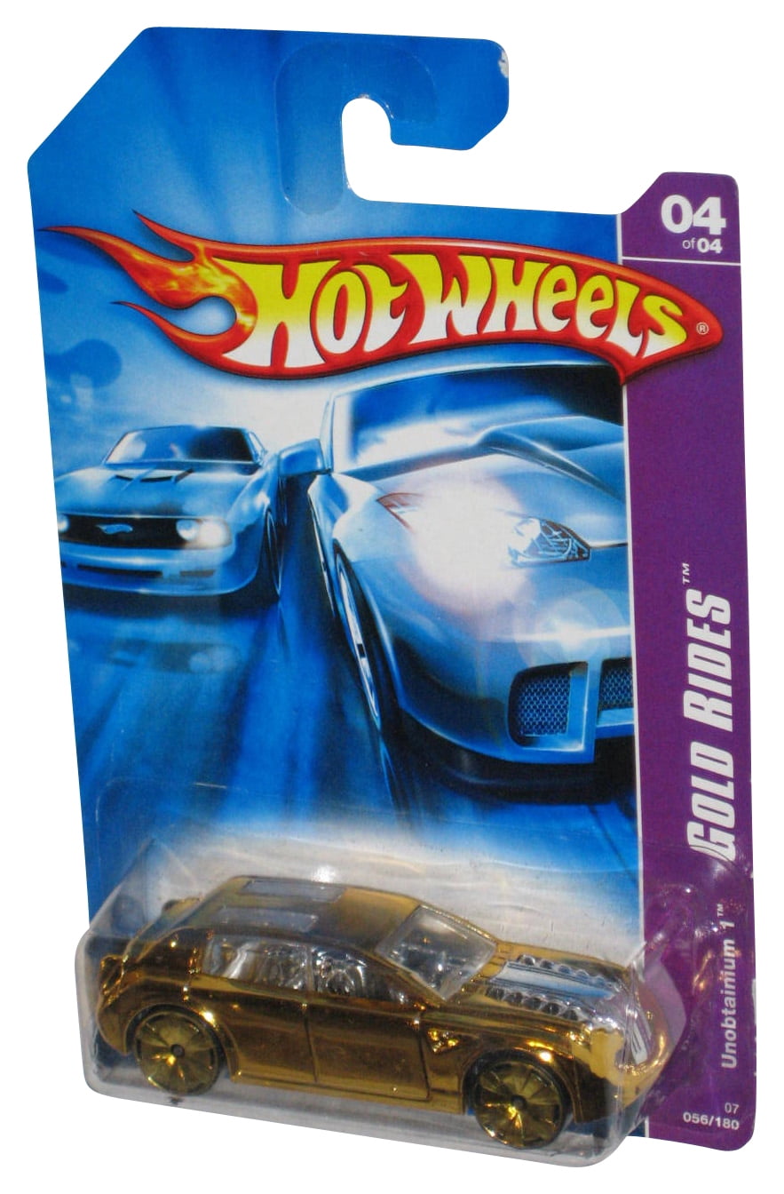 Hot Wheels Gold Rides 4/4 (2006) Unobtainium Die-Cast Toy Car 056/180 ...