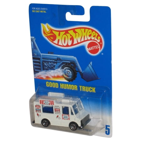 Hot Wheels Good Humor Truck (1991) Mattel Die-Cast White Toy Vehicle #5