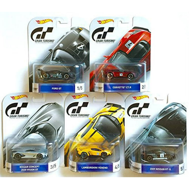 Hot Wheels Retro Entertainment Gran Turismo Ford GT (Black) Die-Cast  Vehicle 1/5 : : Toys