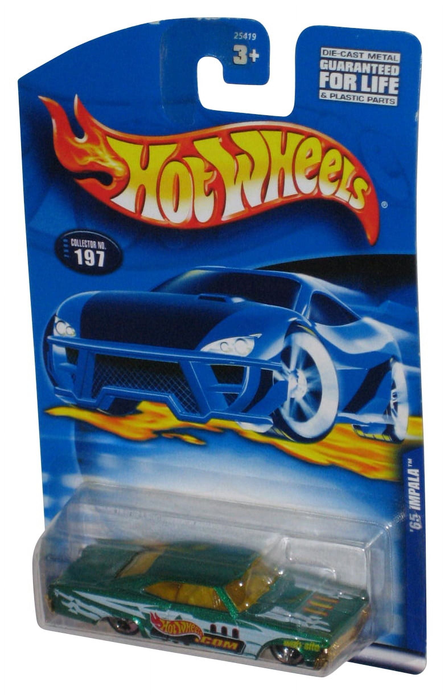 Hot Wheels Green '65 Impala (2000) Mattel Die-Cast Toy Car