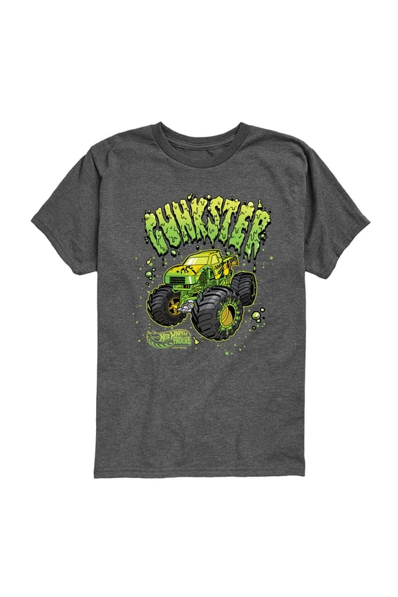 - Gunkster - Youth Boys Short Sleeve Graphic T-Shirt