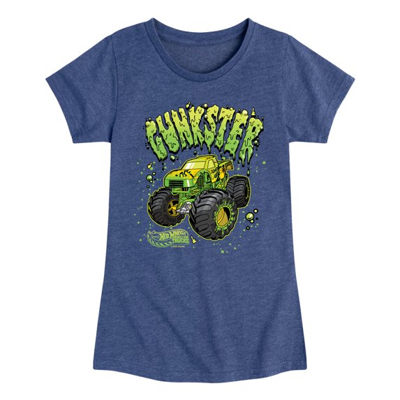 Hot Wheels - Gunkster - Youth Girls Fitted Short Sleeve T-Shirt