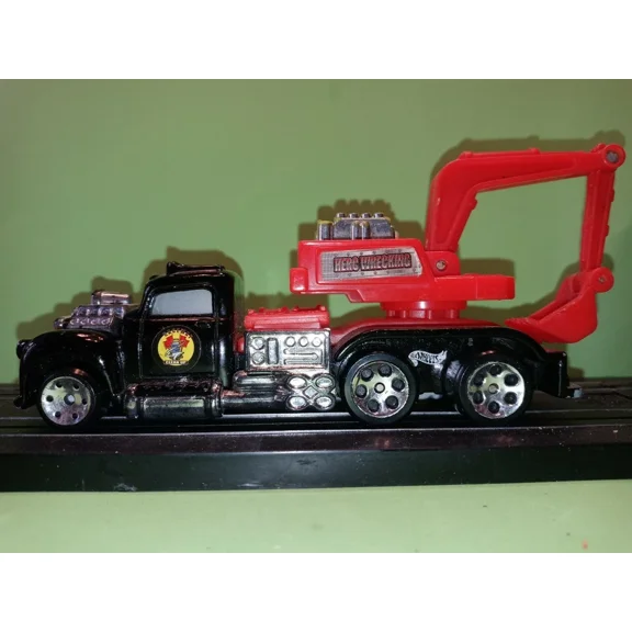 Hot Wheels HERG WRECKING RACEWAY CLEANUP TRUCK