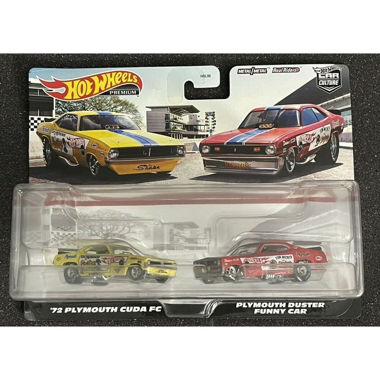 Hot Wheels HFF2 Premium Diecast Model Vehicles, Classic Muscle '72