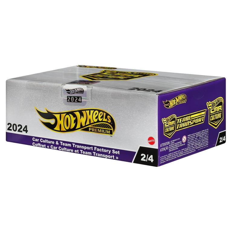 Hot Wheels Car Culture & Team Transport Factory Set, For