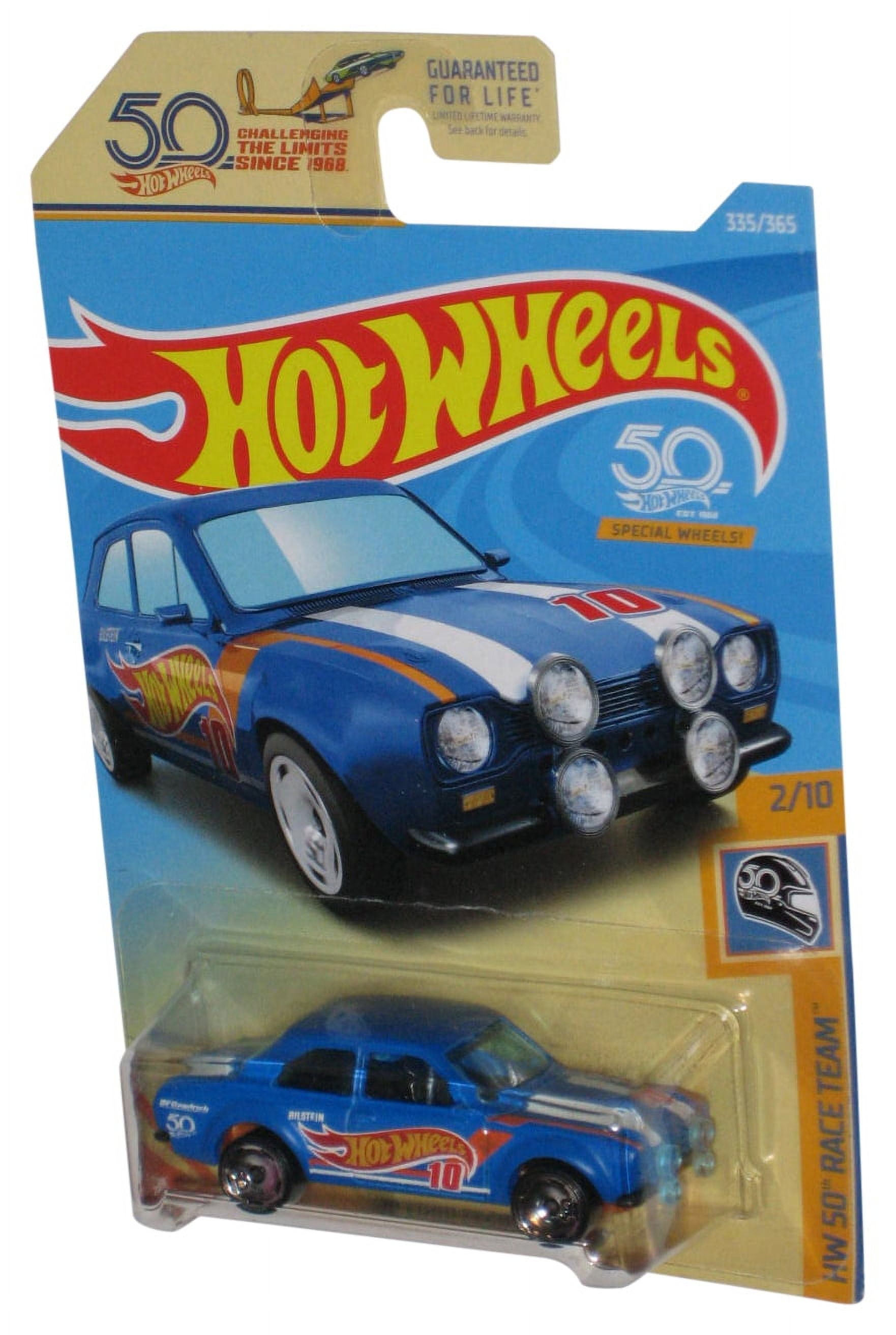 Hot Wheels HW 50 Race Team 2017 Blue 70 Ford Escort RS1600 Toy Car 335 365 Walmart