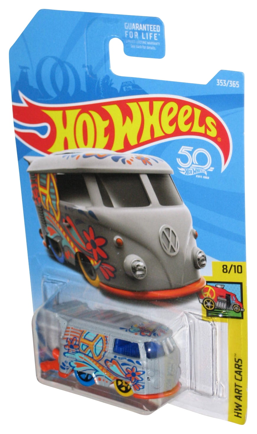 ホットウィール ⑧ ⑩ Hot Wheels HW Art 8/10 (2017) Mattel Gray Kool Kombi Toy Car 353