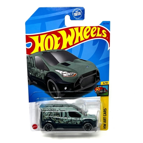 Hot Wheels HW Art Cars Howt Wheels Ford Transit Connect