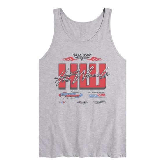 Hot Wheels - HW Badges - Men's Sleeveless Graphic Tank