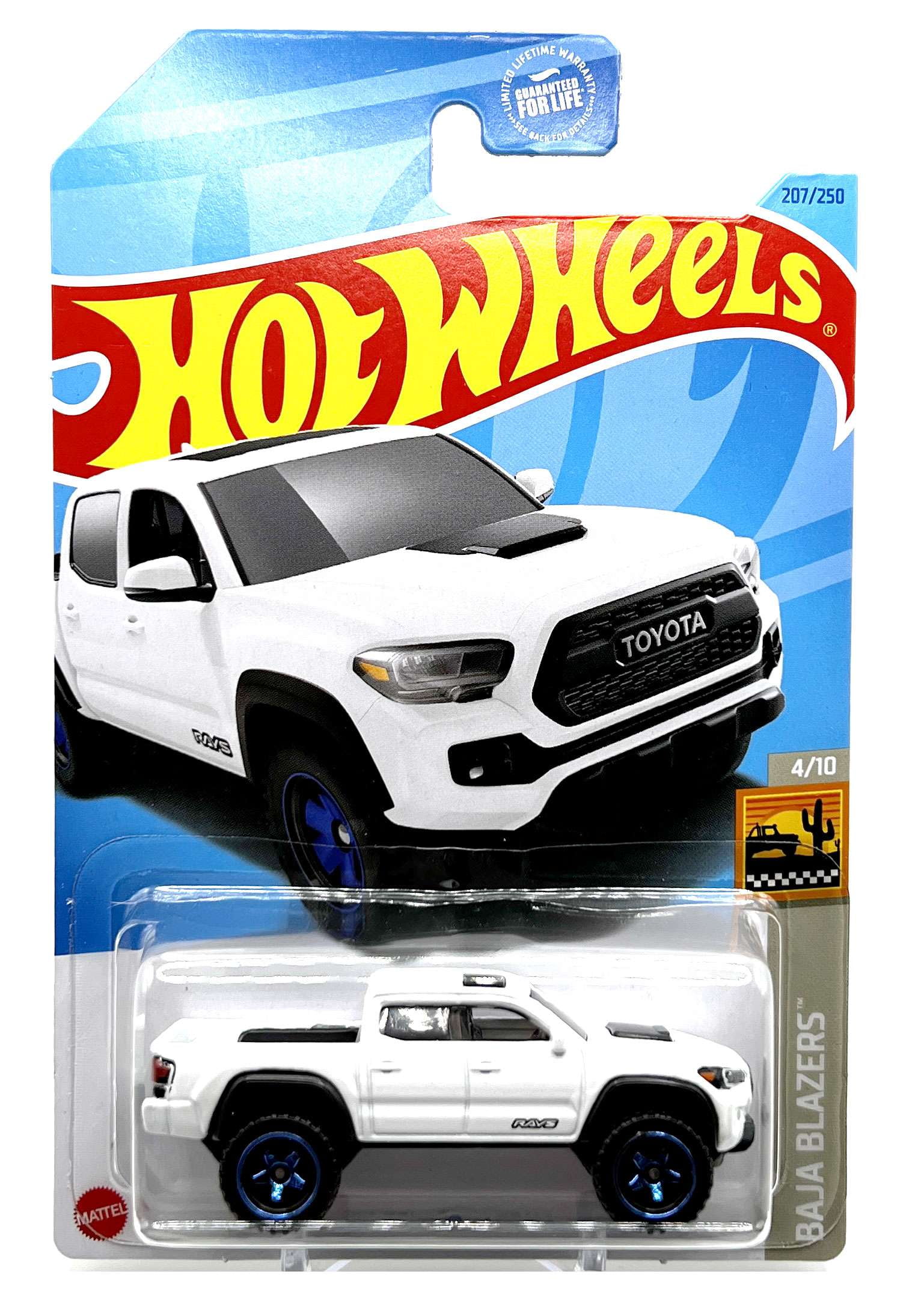 Hot Wheels HW Baja Blasters '20 Toyota Tacoma Diecast Car (White