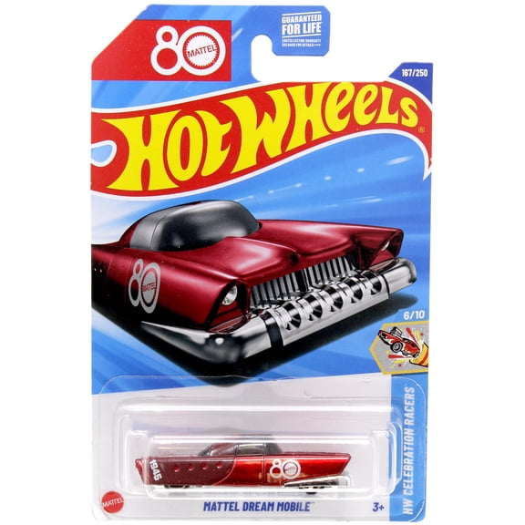 Hot Wheels HW Celebration Racers Mattel Dream Mobile Diecast Car
