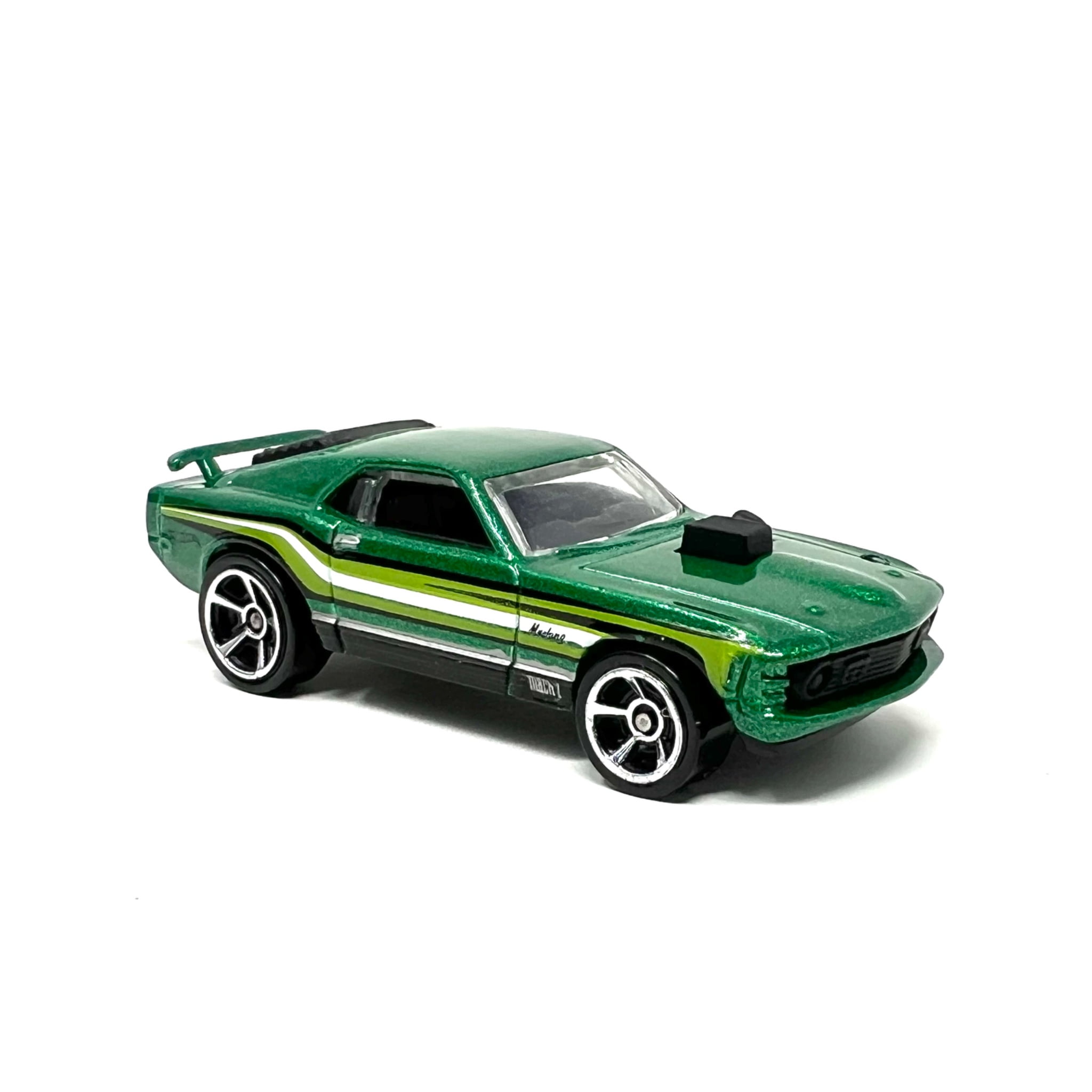 Hot Wheels HW City 1970 Ford Mustang Mach 1 Green 164 Scale Vehicle