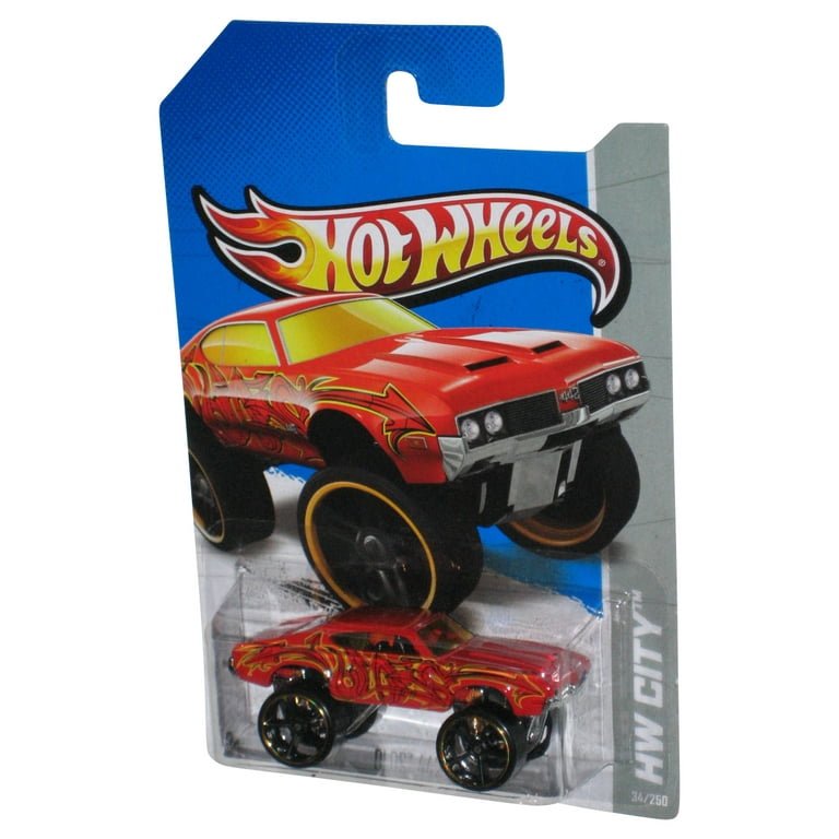 Hot Wheels HW City (2012) Red Olds 442 W-30 Toy Car 34/250
