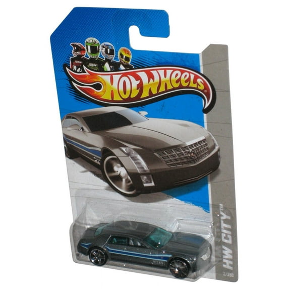 Hot Wheels HW City (2012) Silver Cadillac Sixteen Concept Car 2/250