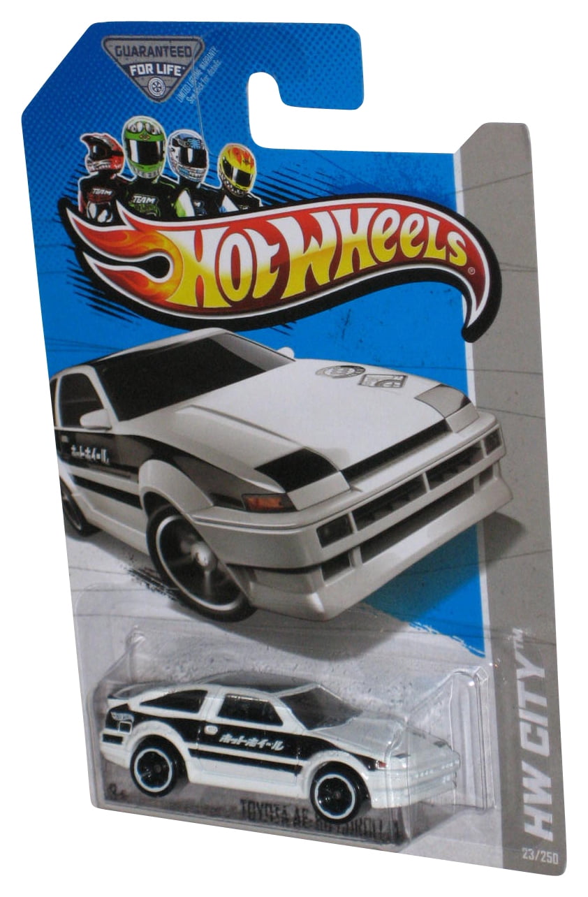 Hot Wheels HW City (2012) White Toyota AE-86 Corolla Toy Car