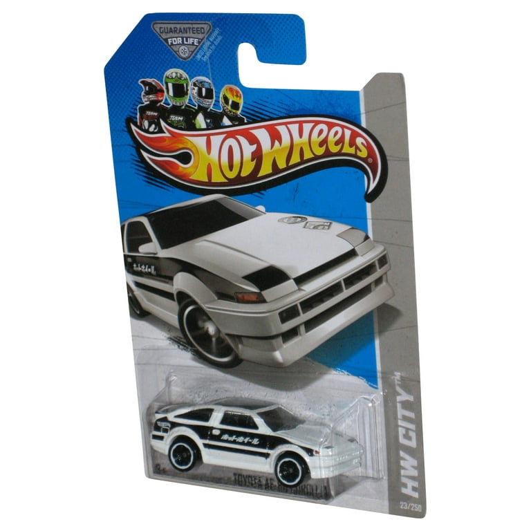 Hot Wheels HW City (2012) White Toyota AE-86 Corolla Toy Car 23
