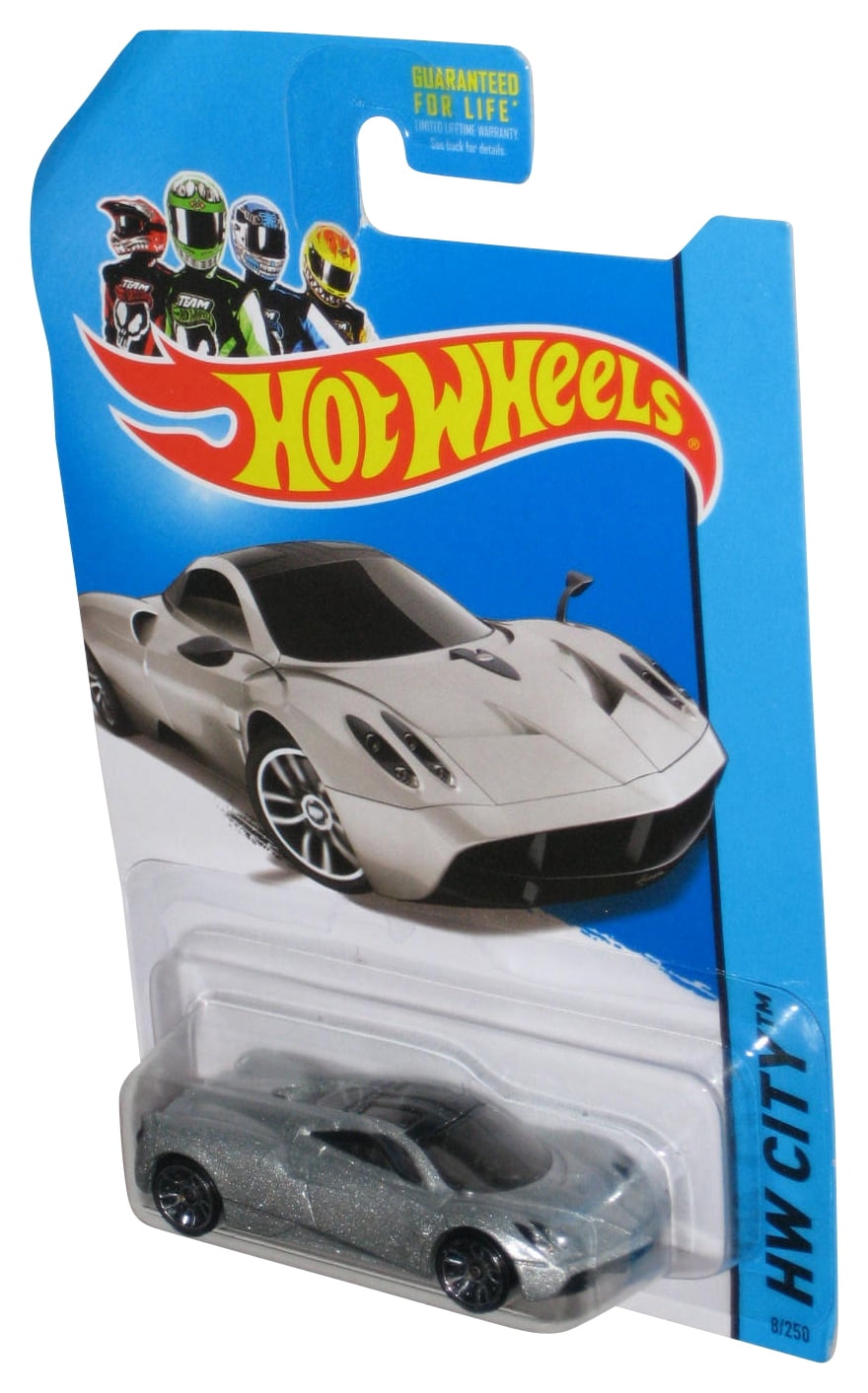 Hot Wheels HW City 2013 Silver Pagani Huayra Toy Car 8 250 Walmart