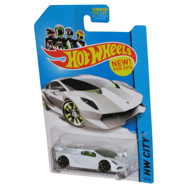 ミニカー Lamborghini Sesto Elemento HW CITY Hot Wheels HW City (2014) White Lamborghini Sesto Elemento