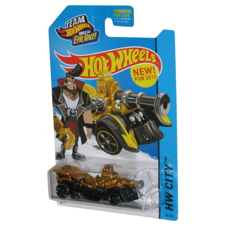 Hot Wheels HW City (2015) Gold Grease Rod Toy Car 60/250 - Walmart.com