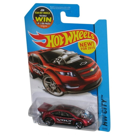 Hot Wheels HW City (2015) Red Super Volt Die-Cast Toy Car 22/250