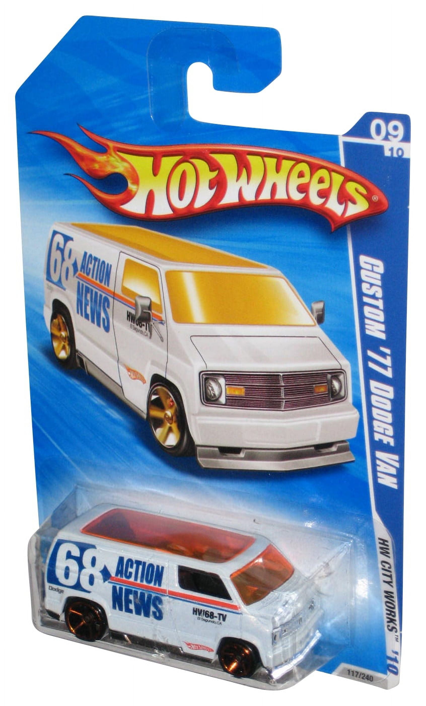 Hot Wheels HW City Works '10 Action News 68 Custom '77 Dodge