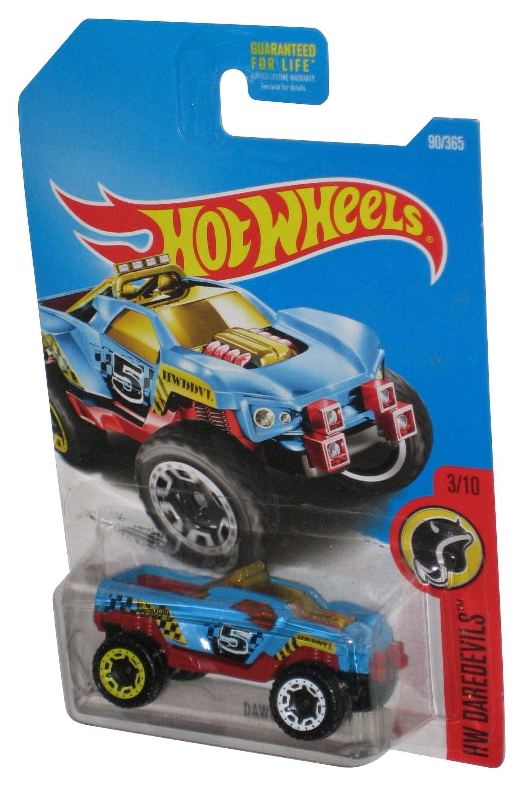 Hot Wheels HW Daredevils 3/10 (2015) Blue Dawgzilla Car 90/365