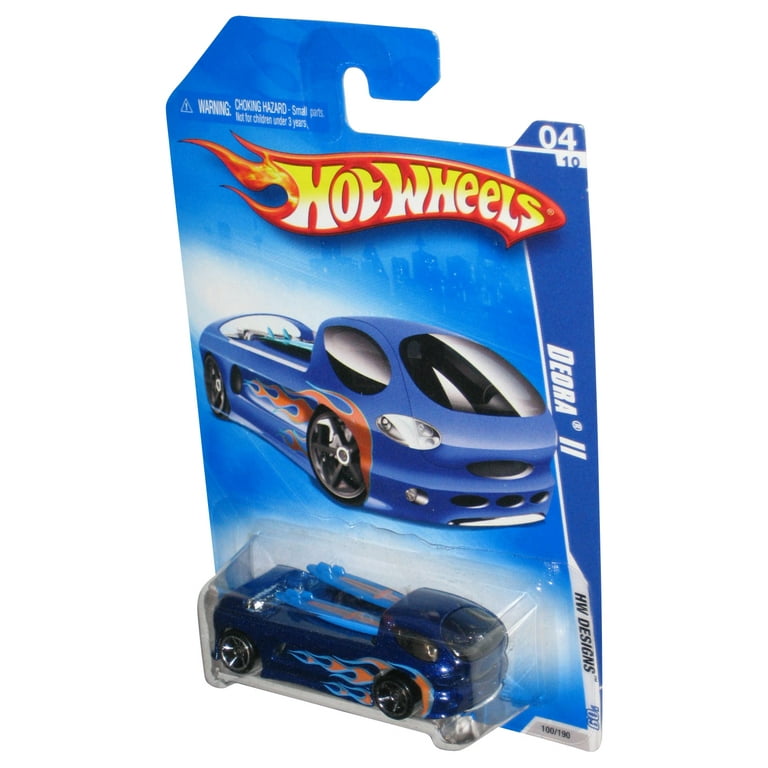 Hot Wheels HW Designs '09 Blue Deora II (2008) Die-Cast Toy