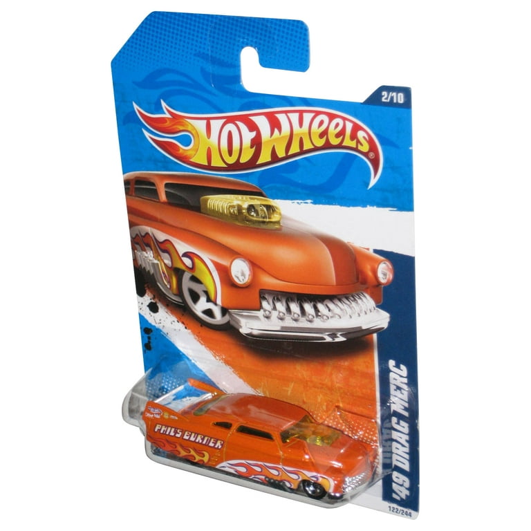 ミニカー HOTWHEELS FIREBIRD RACEWAY FLAME DRAGGER Hot Wheels HW Drag Racers 2/10 '11 Orange '49 Drag Merc Toy