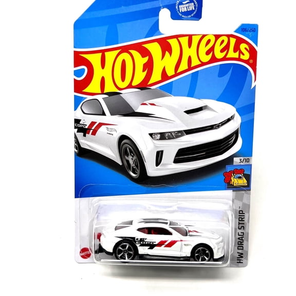 Hot Wheels HW Drag Strip 18 Copo Camaro SS White