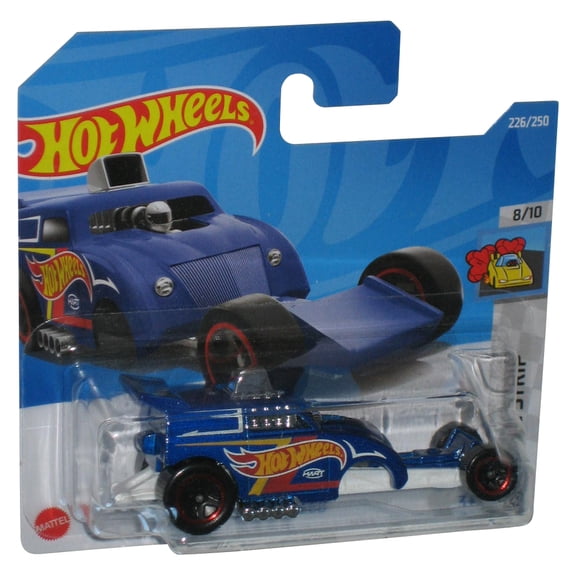 Hot Wheels HW Drag Strip 8/10 (2021) Blue Altered Ego Toy Car 226/250 - (Short Card)