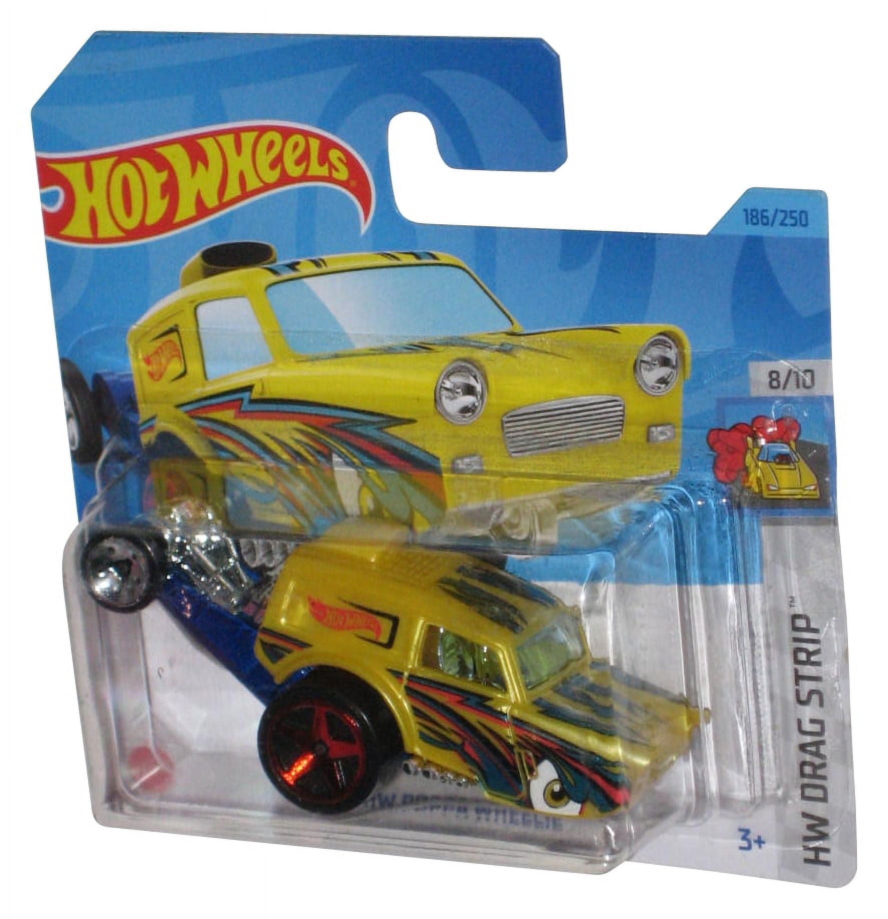 Hot Wheels HW Drag Strip 8/10 (2021) Yellow Poppa Wheelie
