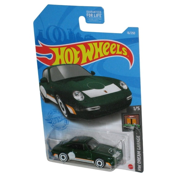 Hot Wheels HW Dream Garage 1/5 (2020) Green '96 Porsche Carrera Car 16/250
