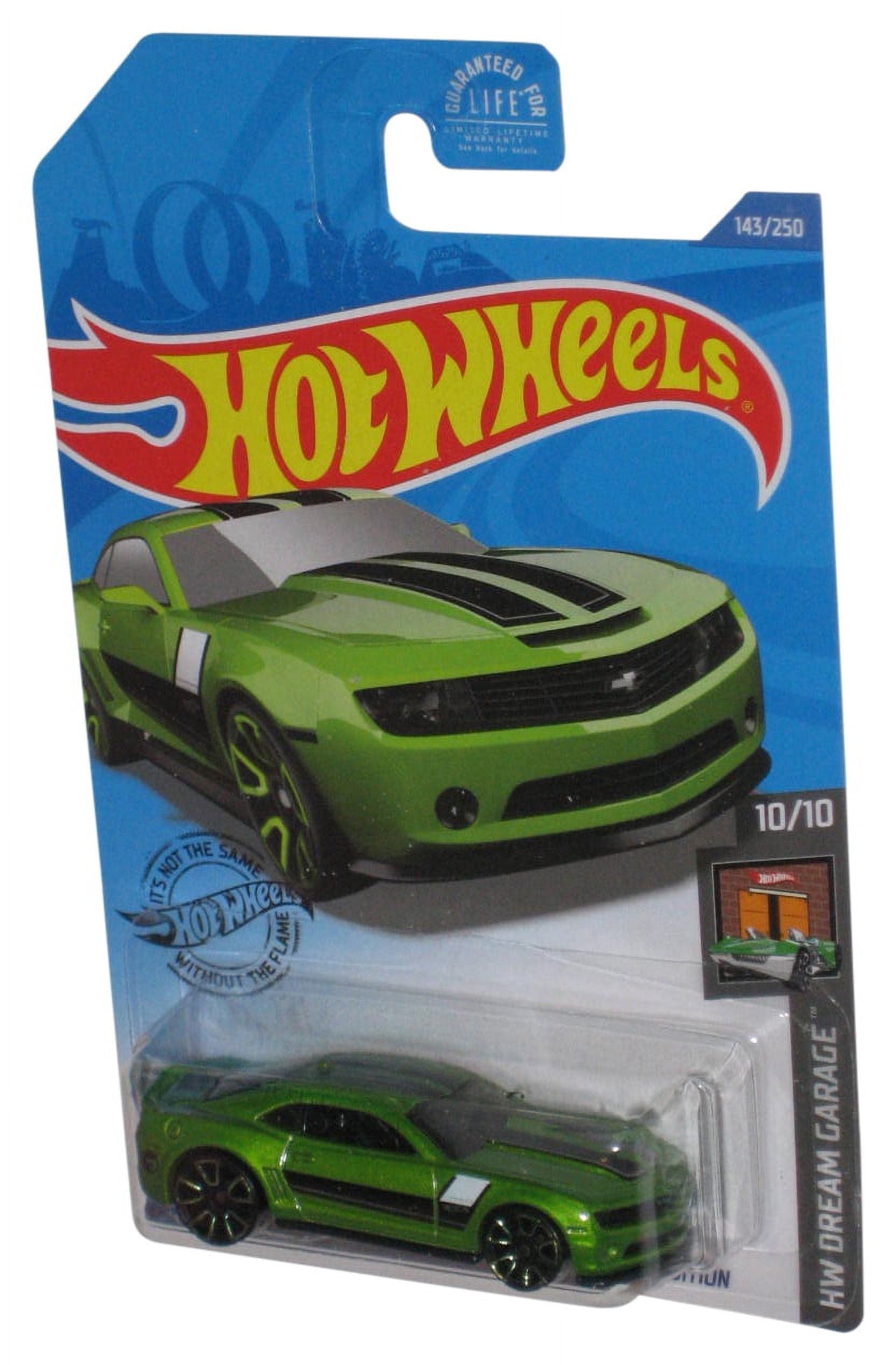 Hot Wheels HW Dream Garage 10 10 2017 Green 2013 Chevy Camaro Special Edition Toy Car 143 250