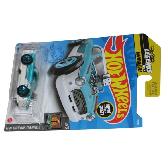 Hot Wheels HW Dream Garage 2/5 (2021) White & Blue The Nash Car 1/250