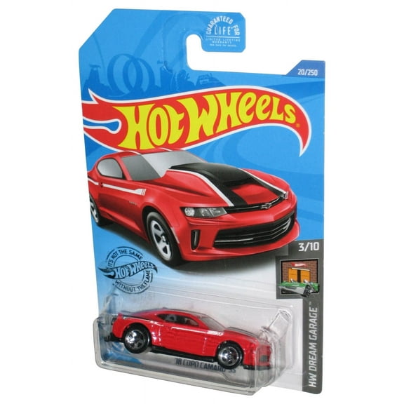 Hot Wheels HW Dream Garage 3/10 (2017) Red '18 Copo Camaro SS Toy Car 20/250