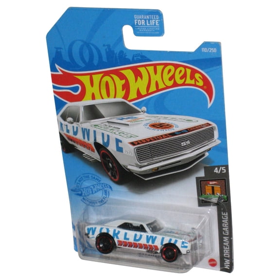 Hot Wheels HW Dream Garage 4/5 (2020) White '67 Camaro Toy Car 110/250