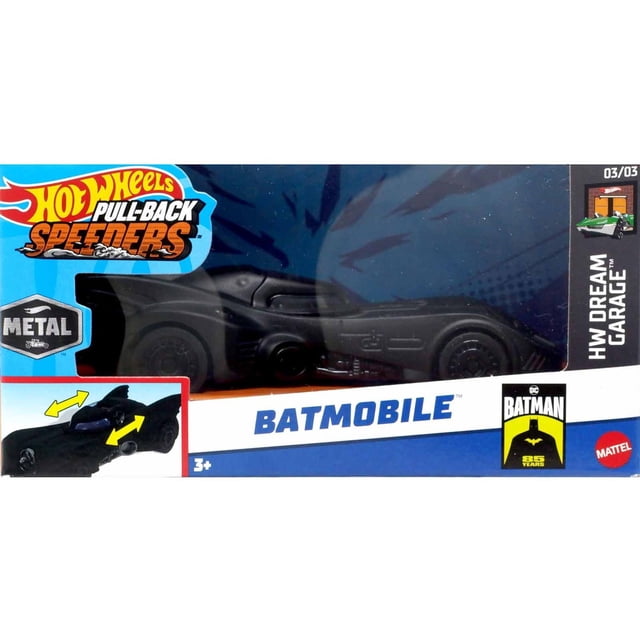 Hot Wheels HW Dream Garage Batmobile Diecast Pull-Back Car - Walmart.com