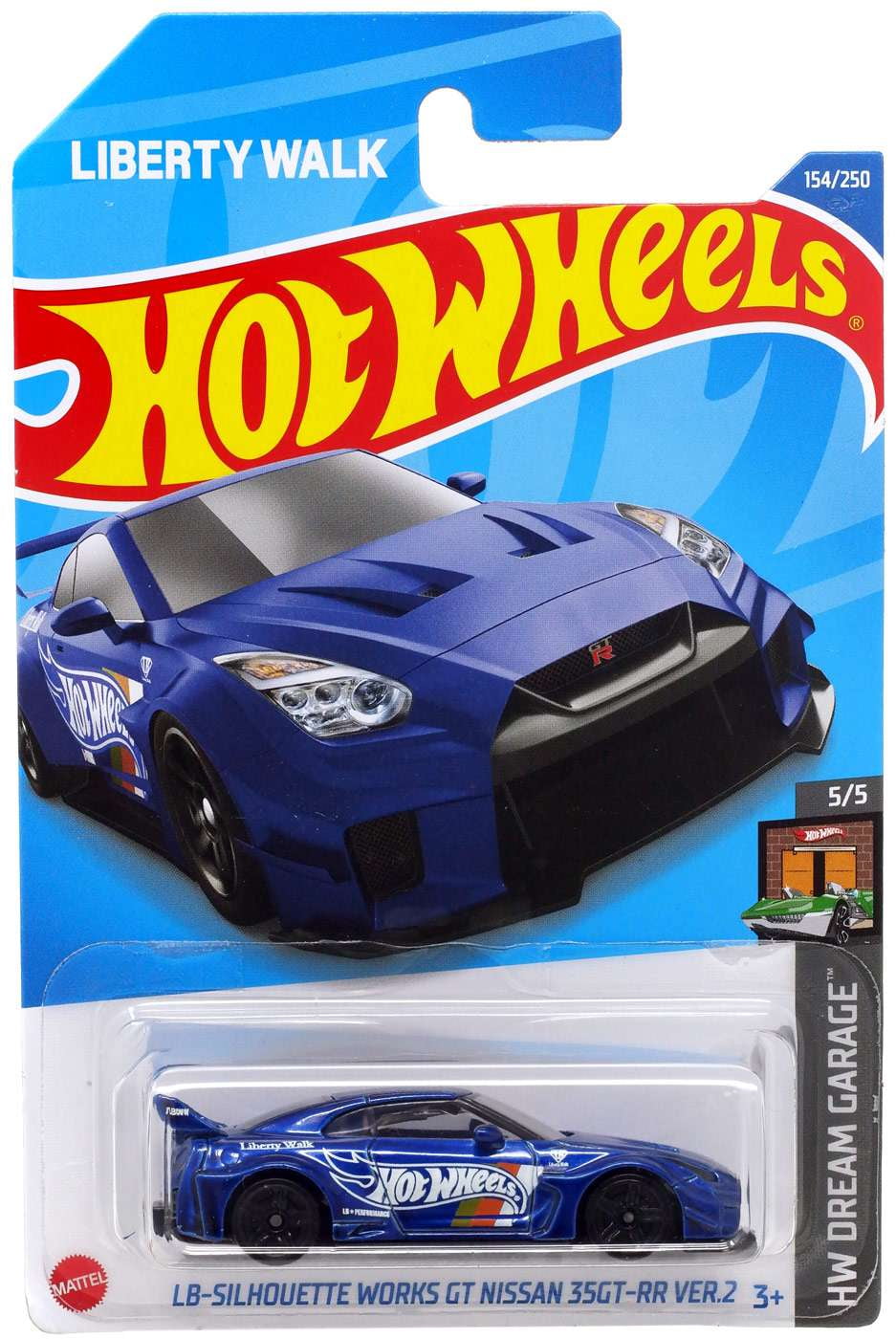 Hot Wheels HW Dream Garage LB Silhouette Works GT Nissan 35GT RR Ver.2 Diecast Car Walmart